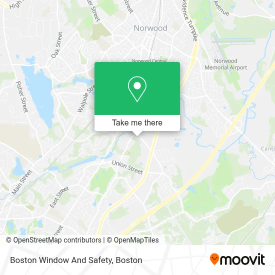 Boston Window And Safety map