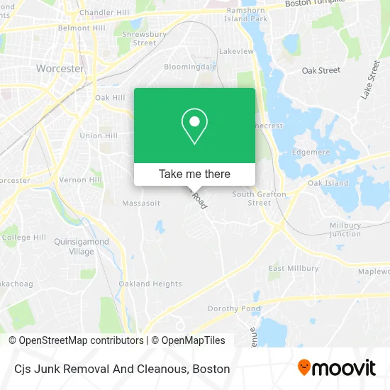 Cjs Junk Removal And Cleanous map