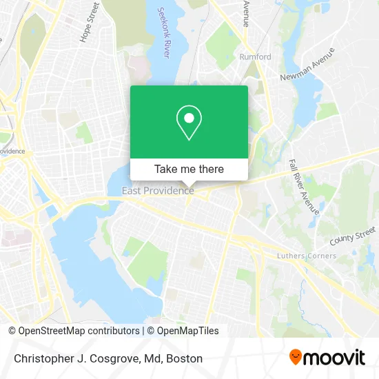 Christopher J. Cosgrove, Md map