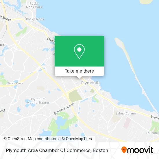 Plymouth Area Chamber Of Commerce map