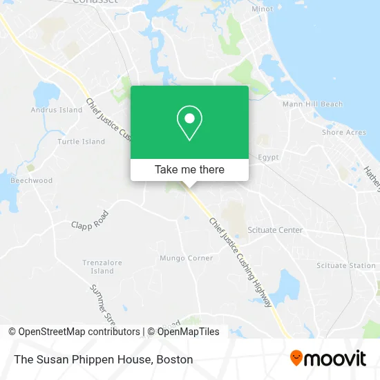 The Susan Phippen House map