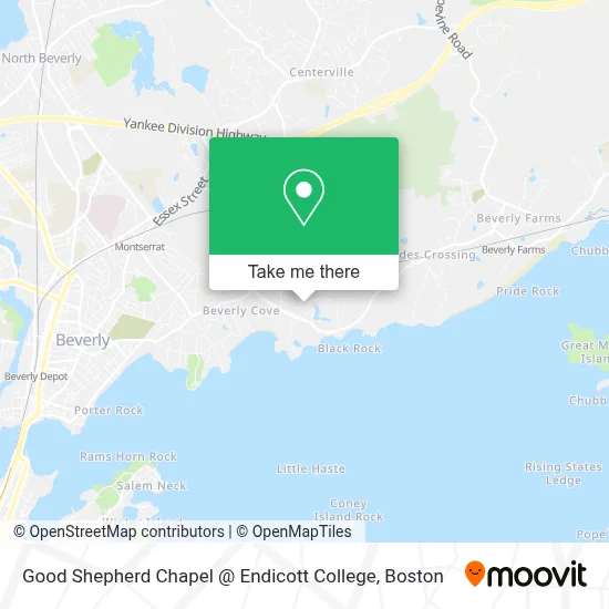 Good Shepherd Chapel @ Endicott College map