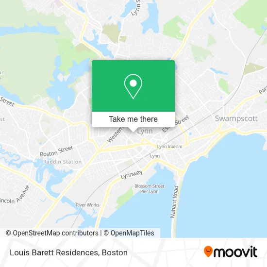 Louis Barett Residences map