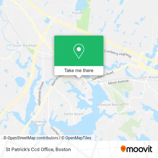 St Patrick's Ccd Office map