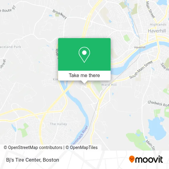 Bj's Tire Center map