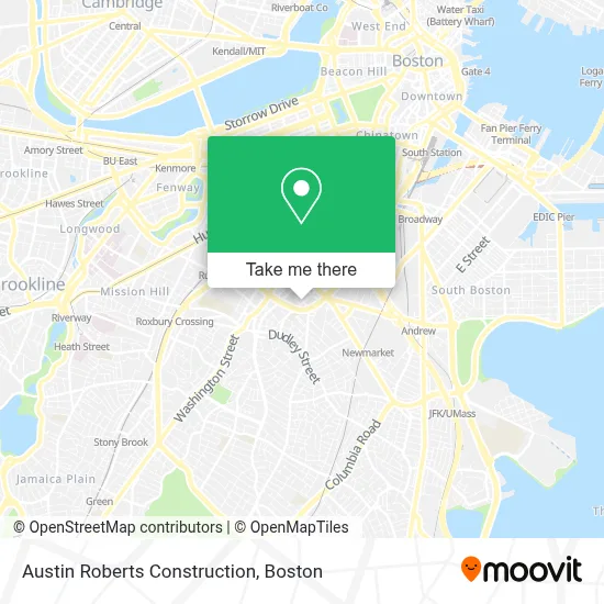 Austin Roberts Construction map