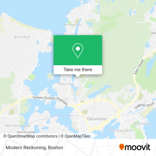 Modern Reckoning map