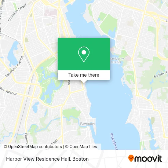 Harbor View Residence Hall map