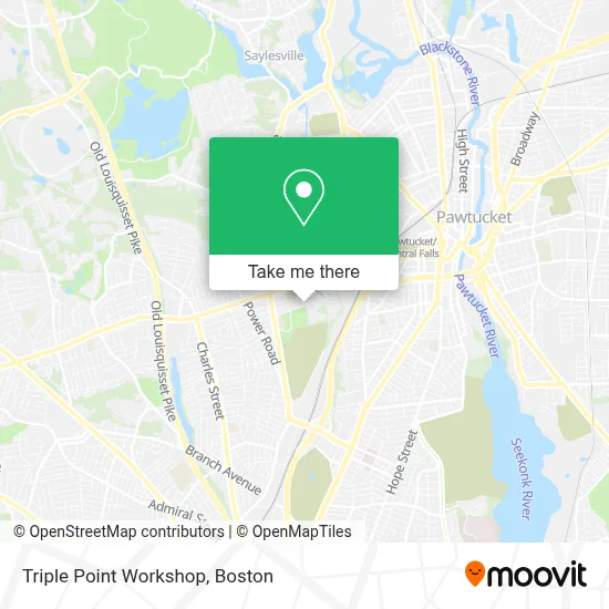 Triple Point Workshop map