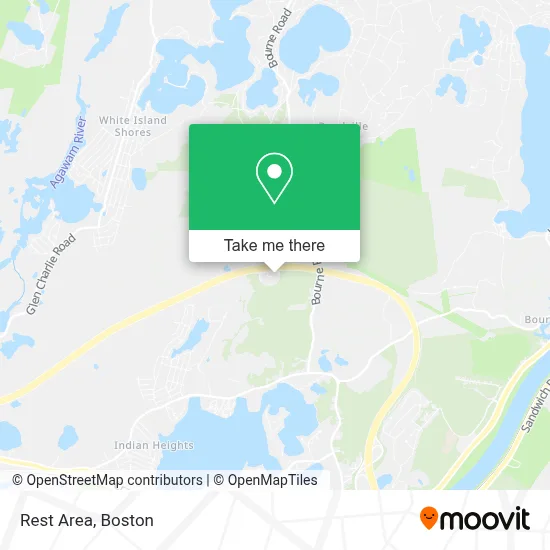 Rest Area map