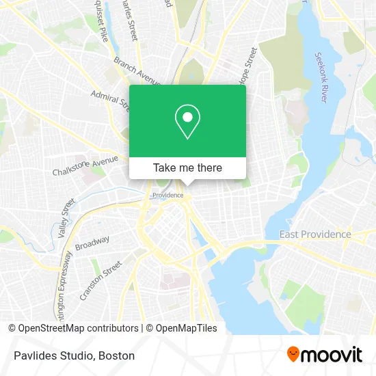 Pavlides Studio map