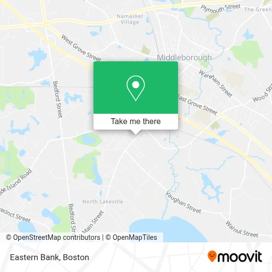 Eastern Bank map