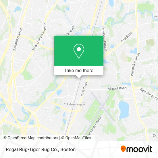 Regal Rug-Tiger Rug Co. map