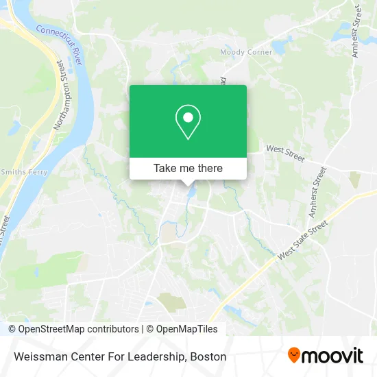 Weissman Center For Leadership map