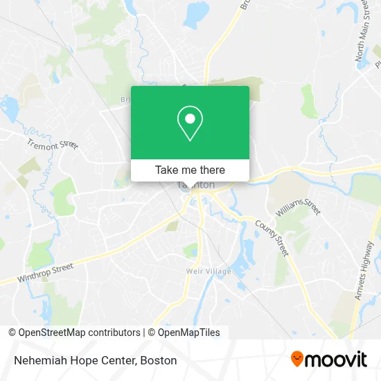 Nehemiah Hope Center map