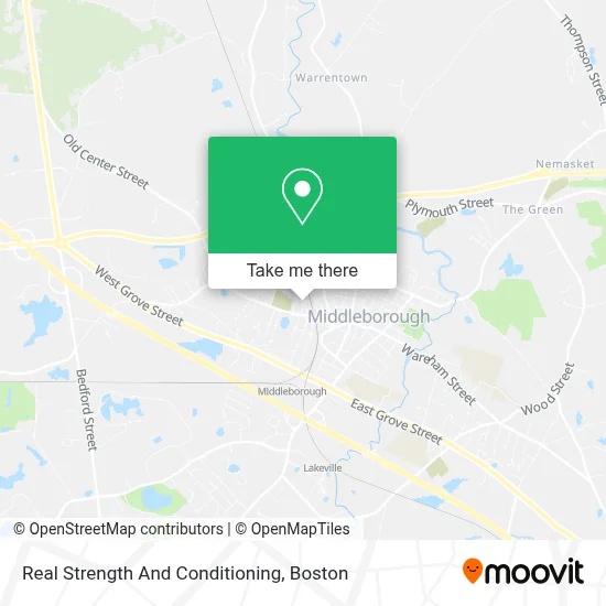 Real Strength And Conditioning map