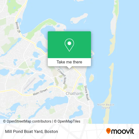 Mill Pond Boat Yard map