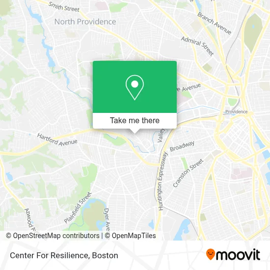 Center For Resilience map