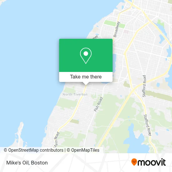 Mike's Oil map