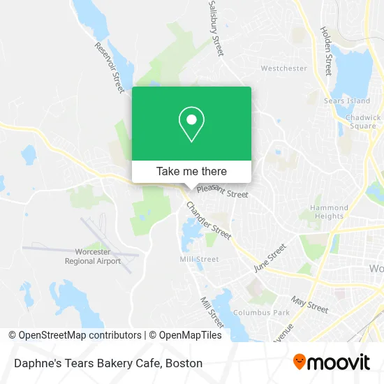 Daphne's Tears Bakery Cafe map