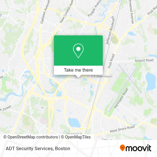 Adt Security Services map