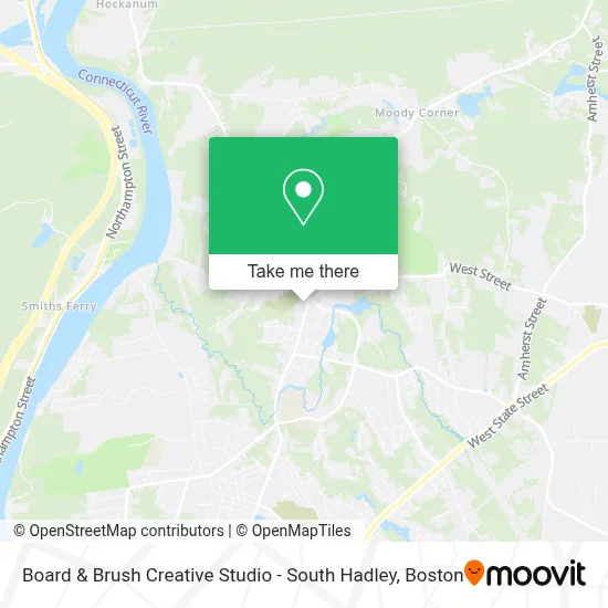 Board & Brush Creative Studio - South Hadley map