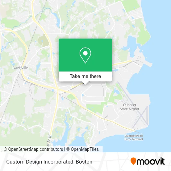 Custom Design Incorporated map