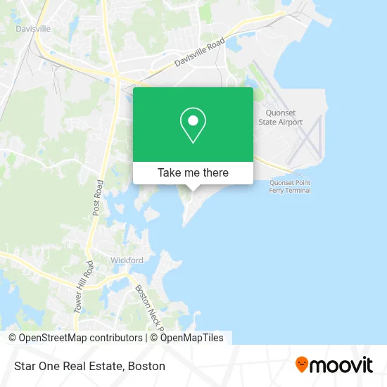 Star One Real Estate map