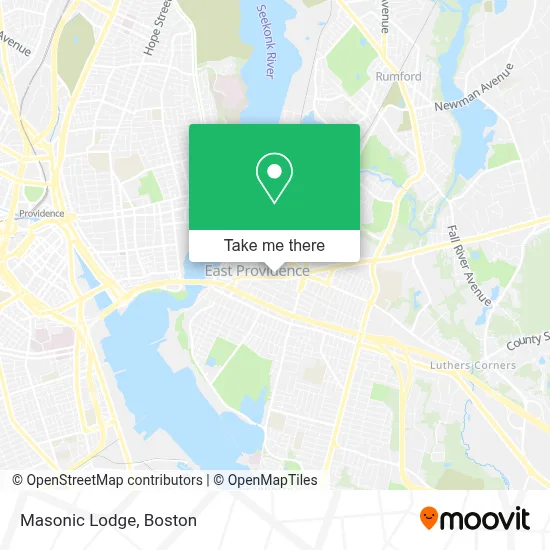 Masonic Lodge map