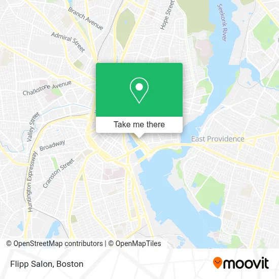 Flipp Salon map