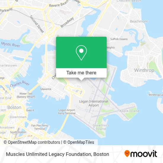 Muscles Unlimited Legacy Foundation map