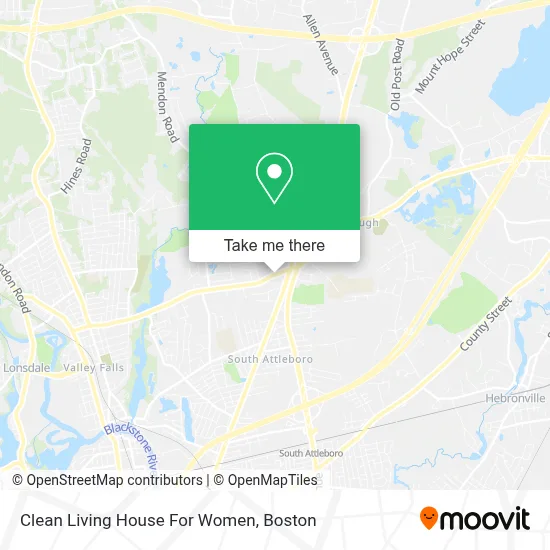 Clean Living House For Women map