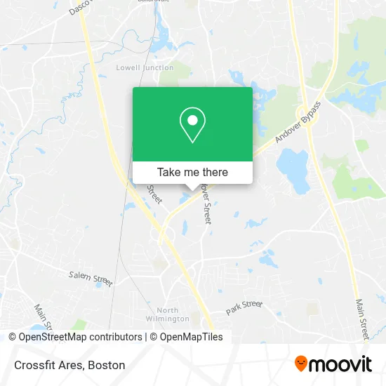 Crossfit Ares map