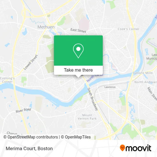 Merima Court map