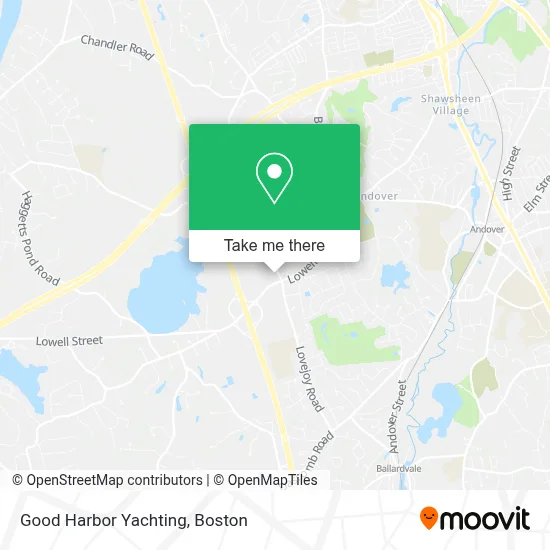 Good Harbor Yachting map