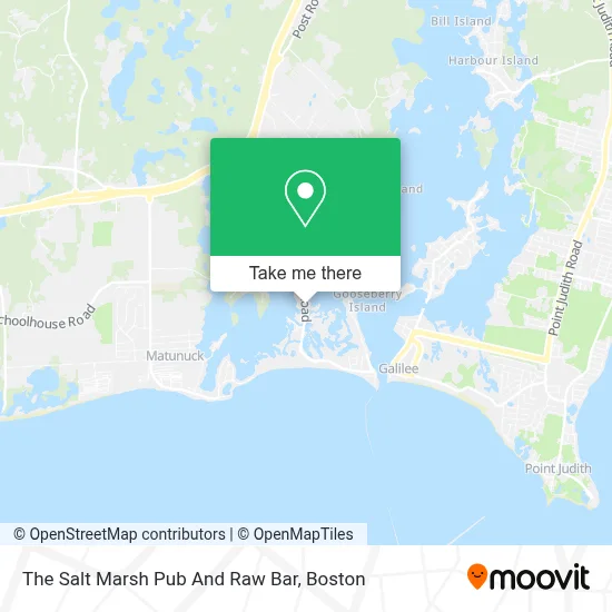 The Salt Marsh Pub And Raw Bar map