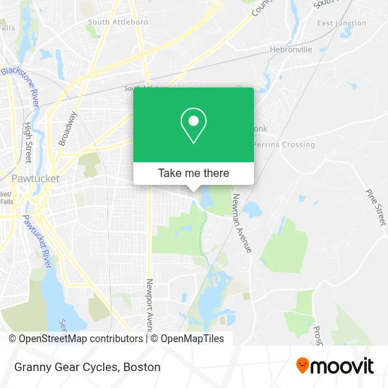 Granny Gear Cycles map
