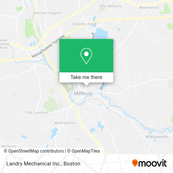 Landry Mechanical Inc. map