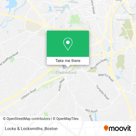 Locks & Locksmiths map