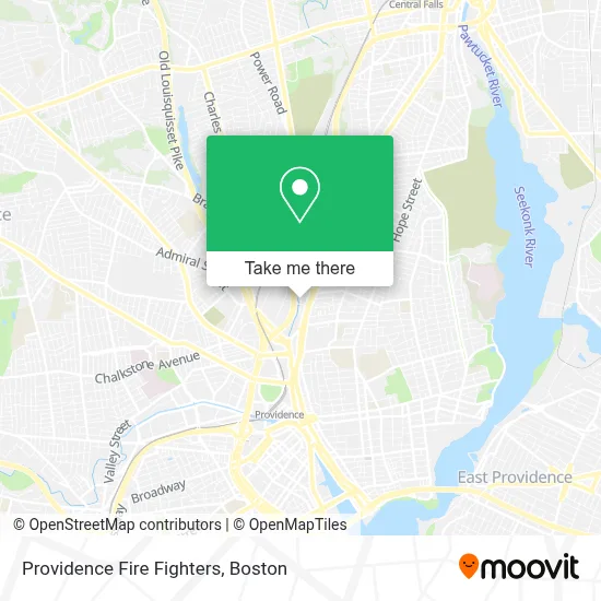 Providence Fire Fighters map