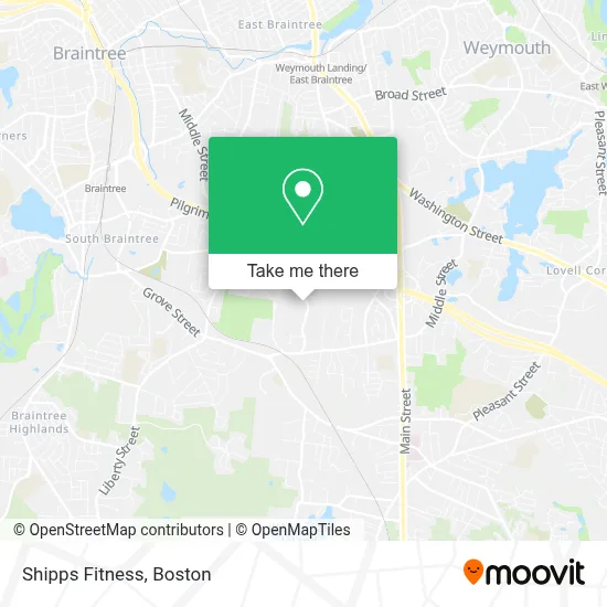 Shipps Fitness map