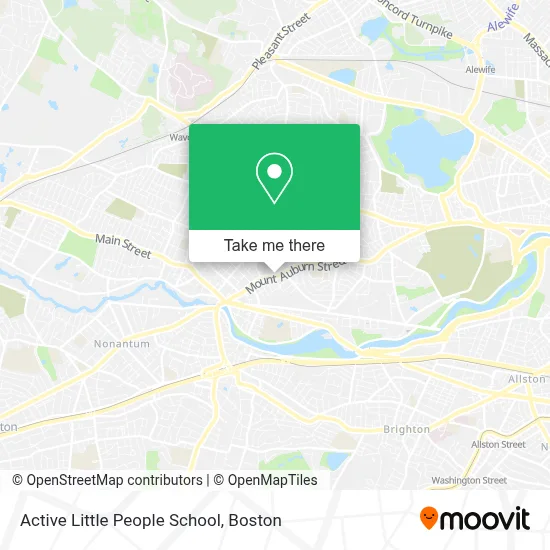 Active Little People School map
