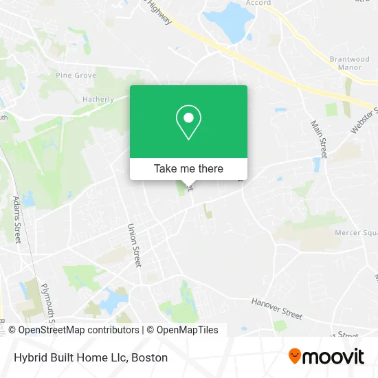 Hybrid Built Home Llc map