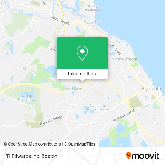 Tl Edwards Inc map