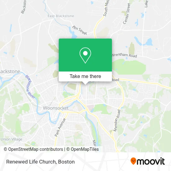 Renewed Life Church map