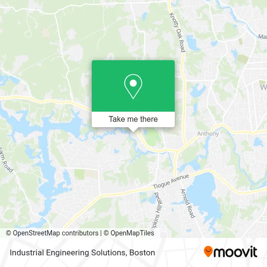 Industrial Engineering Solutions map