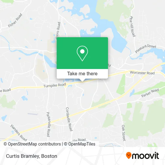 Curtis Bramley map