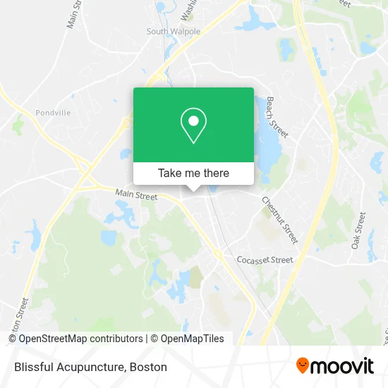Blissful Acupuncture map