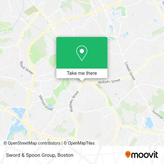 Sword & Spoon Group map