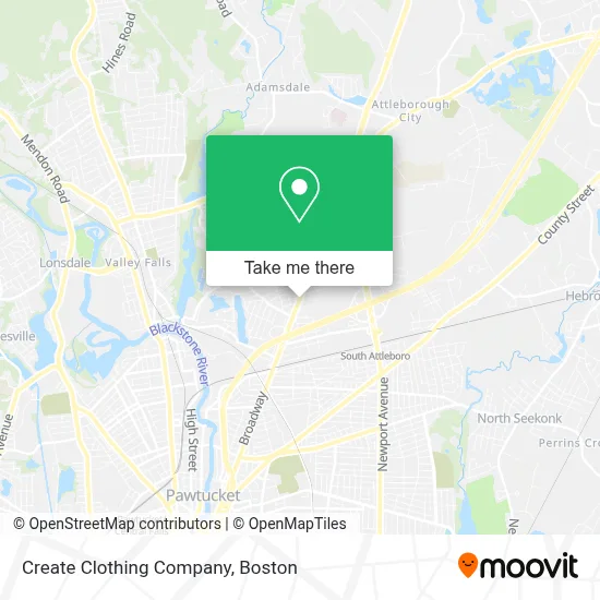 Create Clothing Company map